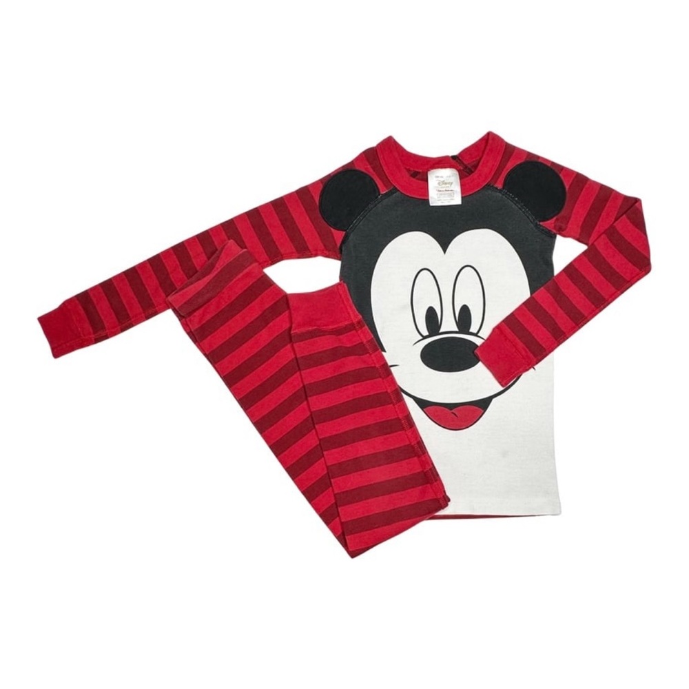 Hanna Anderson Disney Mickey‎ Mouse Long Johns Pajamas